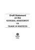 Draft Statement on the General Agreement on Trade in Services (GATS)
