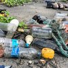 Plastic pollutants in tourist places